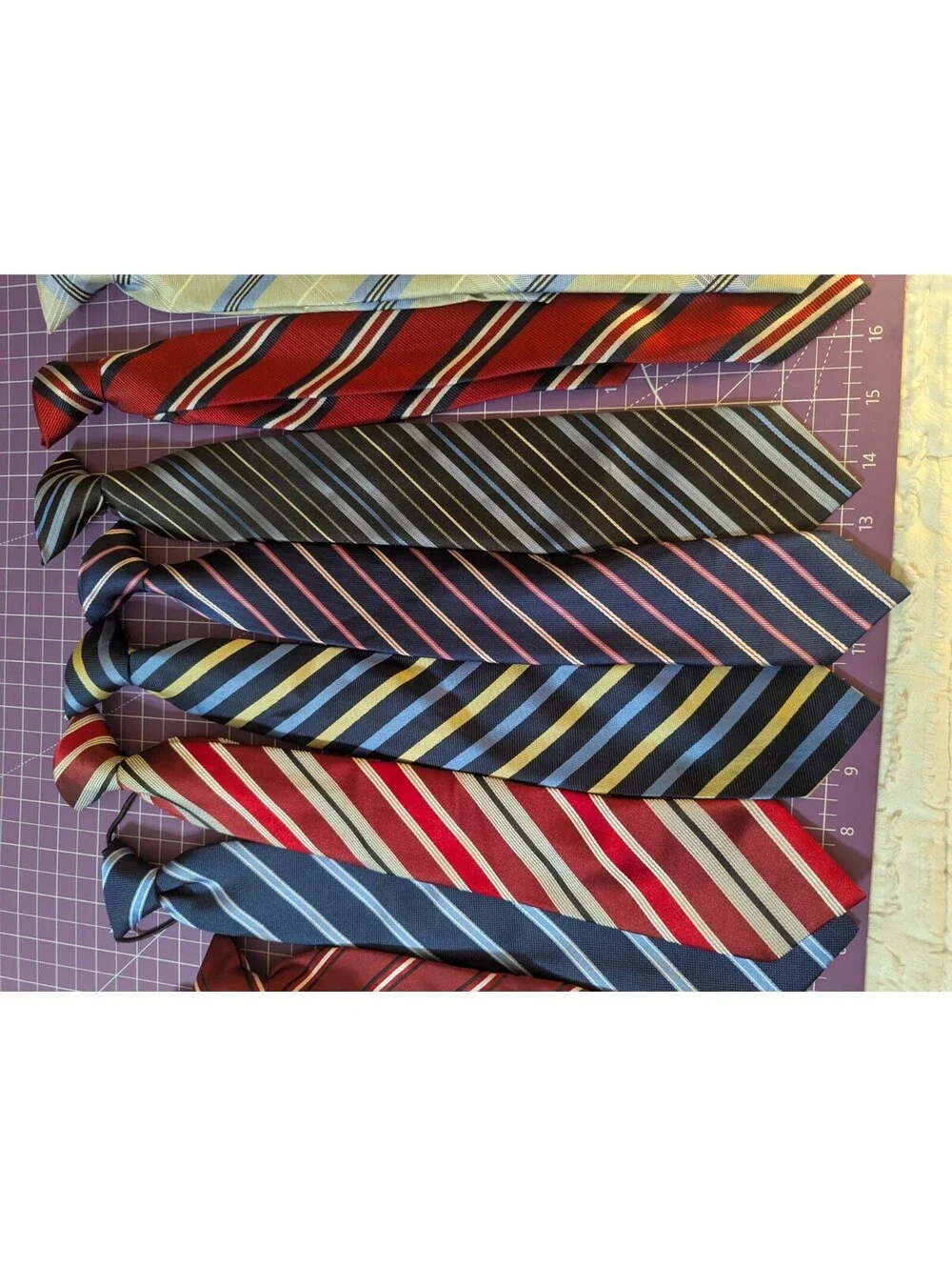 Necktie Lot Of 15 Youth Toddler Multicolor Polyester 11